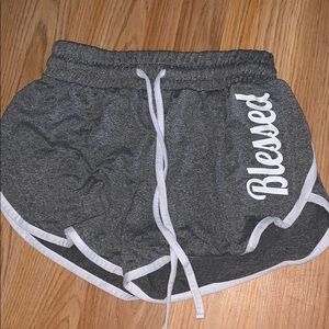 Soft high waist shorts